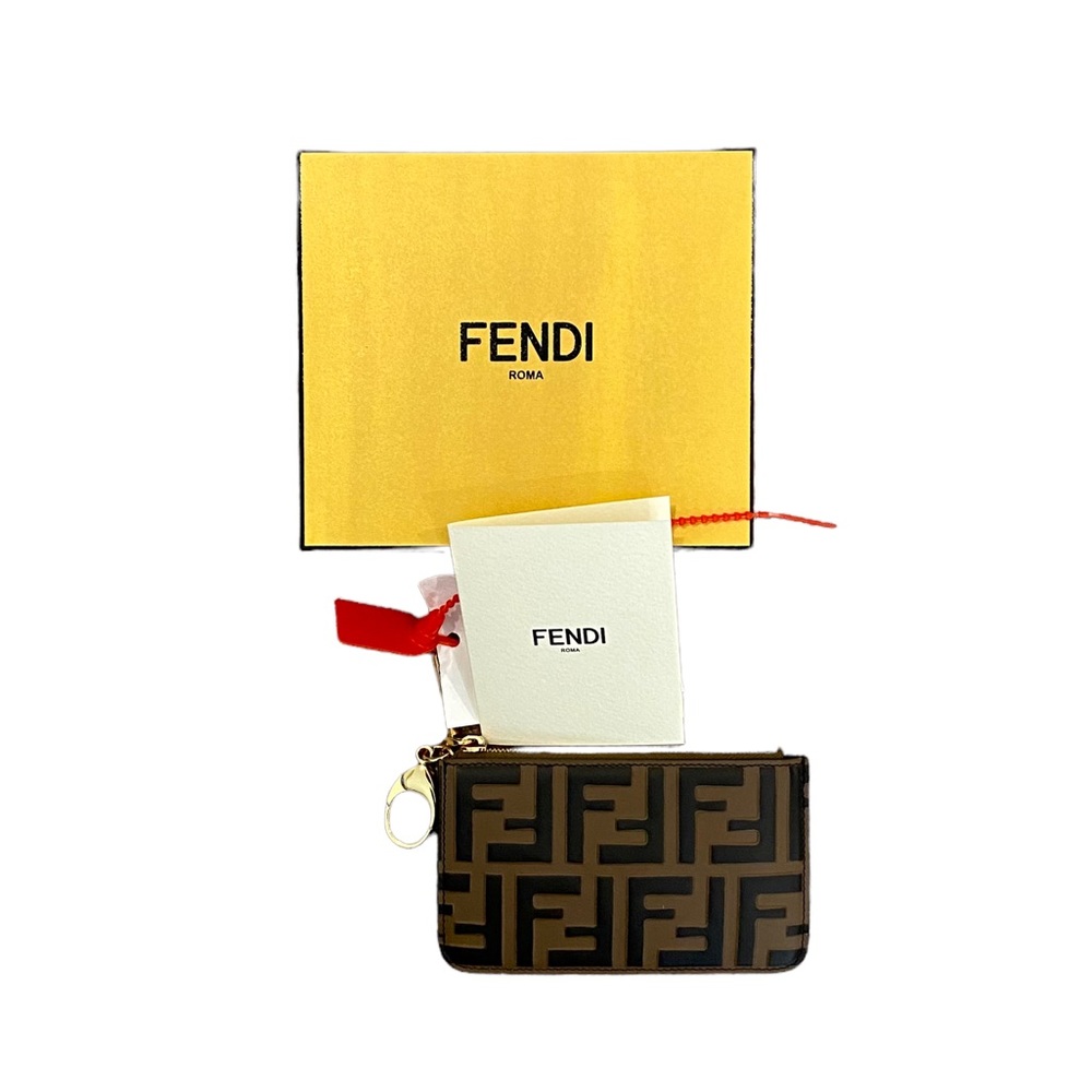 ❌SOLD❌ Fendi Monogram Key Card Case Wallet